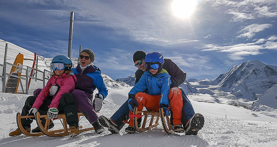 Resort have plenty of side-activities - sledging being one of them. Photo: Zermatt tourism Resort have plenty of side-activities - sledging being one of them. Photo: Zermatt tourism - image 0